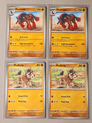mudsdale pokemon card - 106/202 - Sword & Shield ) This attack does 30 less damage for each Colorless in your opponents Active Pokmons Retreat Cost 2x Mudsdale 092/162 & 2x