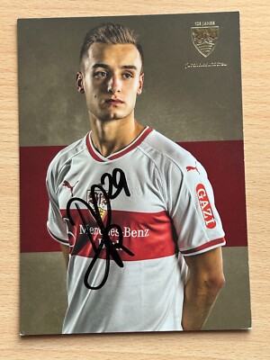 Jürgen Hartmann VfB Stuttgart Autogrammkarte original signiert #S8944