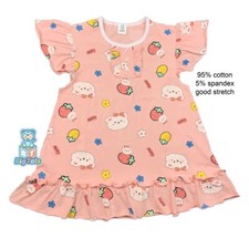 Adult dress White baby Bears  print