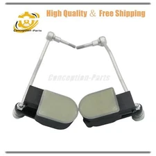 2Pcs Front Height Level Sensor Left & Right For Audi A8 Quattro S8 2004-2010