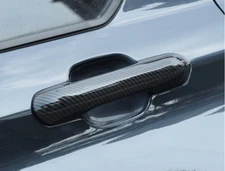 Carbon Fiber Exterior Door Handles Cover Trim For Ford Explorer 2020-2023