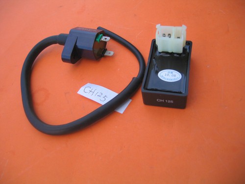 CDI Unit 8 Pins / Engine Ignitor Starter Coil 12v for Honda CH125 150 250 Elite - Picture 4 of 4