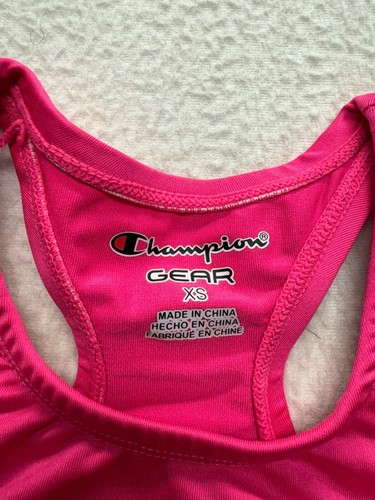 Champion Sport-BH Jugend XS pink Racerback #7411 - Bild 4 von 6