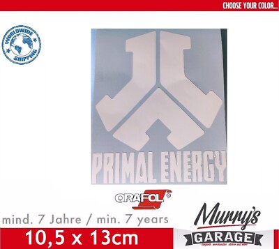 Defqon.1 Primal Energy 10.5x13cm Sticker, Sticker, Label, Hardbass Q-Dance