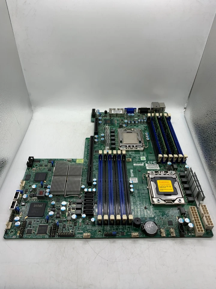 Supermicro X8DTU-F Server Motherboard 2x LGA1366 4G DDR3 Intel Xeon E5640 - Image 2 of 4