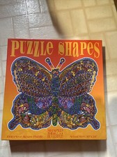 1997 Ceaco Vintage jigsaw puzzle  BUTTERFLY  Shaped 1000 pcs 1042-3 30x24