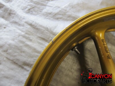 06 07 Yamaha YZF R6 Front Wheel OEM STRAIGHT | eBay