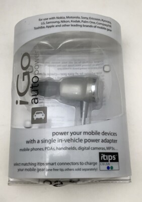 iGO Auto Power Mobile Device Charger 273-1301 pda phone ipod mp3 digital camera