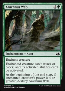 Arachnus Web - Foil x1 - Modern Masters 2017 - NM-Mint, English - Modern Masters