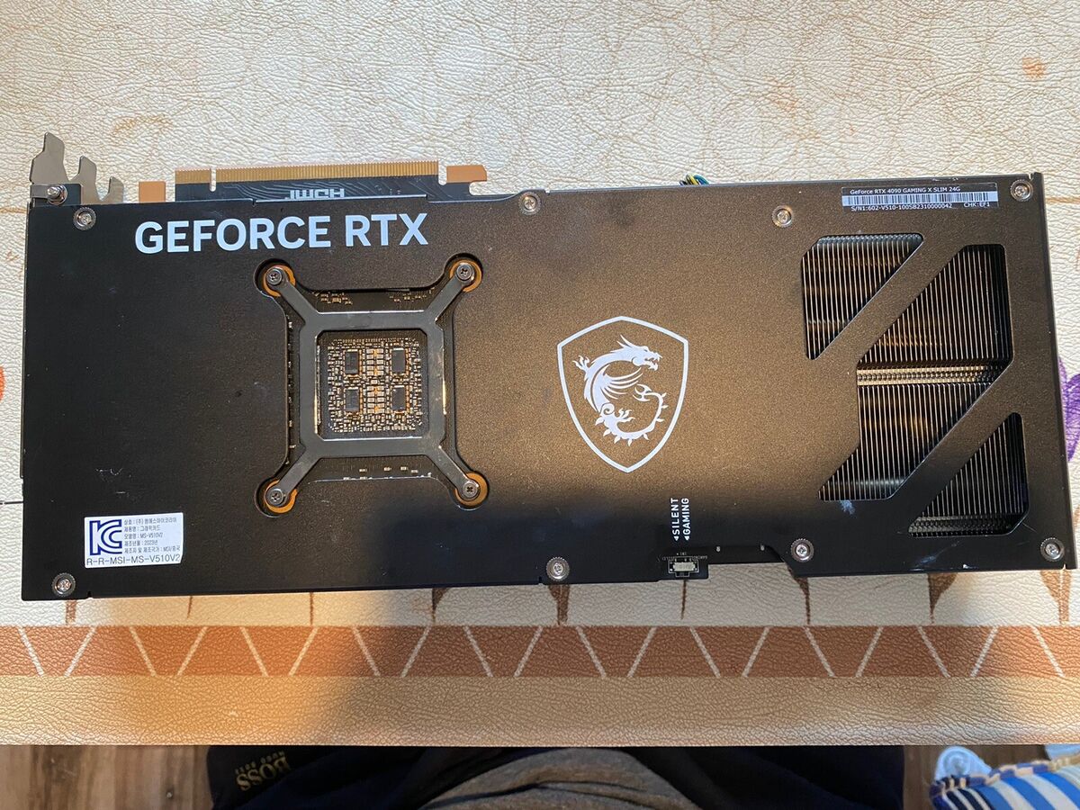 Clearance* MSI RTX 4090 GAMING X SLIM GPU (No Core & VRAM Clearance* MSI RTX 4090 GAMING X SLIM GPU (No Core & VRAM