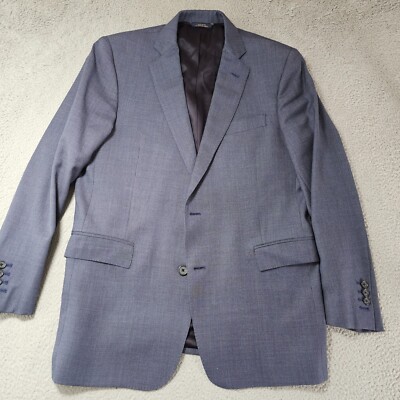 Brooks Brothers 1818 Regent Blazer Mens 42R Blue Birdseye Wool