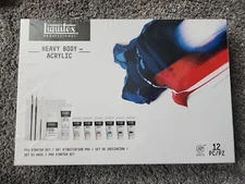 Liquitex Profesional Heavy Body Acrylic Pro Starter Set, 12pc