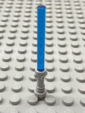 Lego Star Wars Trans Dark Blue Lightsaber Blade Weapon Minifigure