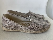 Sam Edelman Kesia Animal Print Slip-On Espadrille Women Size US 8.5M
