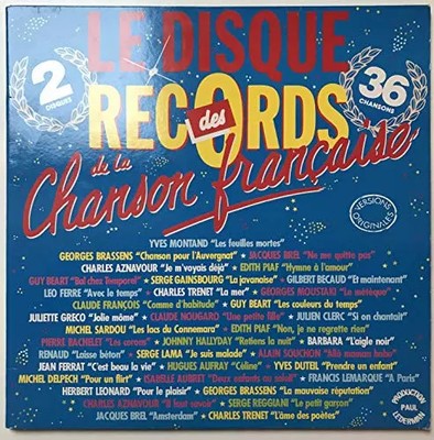 De la Chanson Française