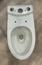 Toto Toilet Bowl Beige Elongated Aquia II Model CT416#12. RM3