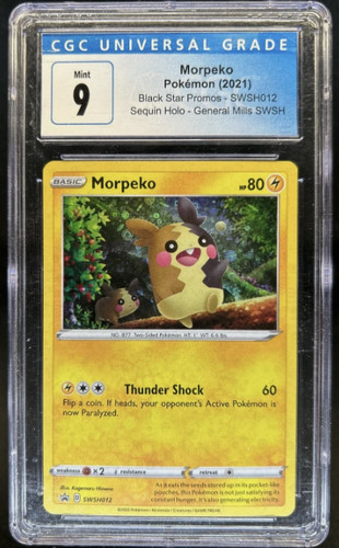 Morpeko graded CGC 9 for sale on eBay