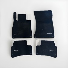 Mercedes Benz S-Klasse W222 AMG-Line Fu&szlig;matten Velours Set Schwarz Original