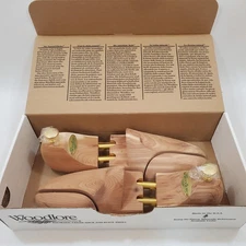 Men's Large Woodlore Cedar Shoe Tree Pair Size US 11E-12.5E Euro 45-46.5