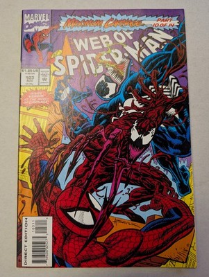 Web of Spider-Man #103, Marvel Comics, 1993. ''Maximum Carnage'' part 10