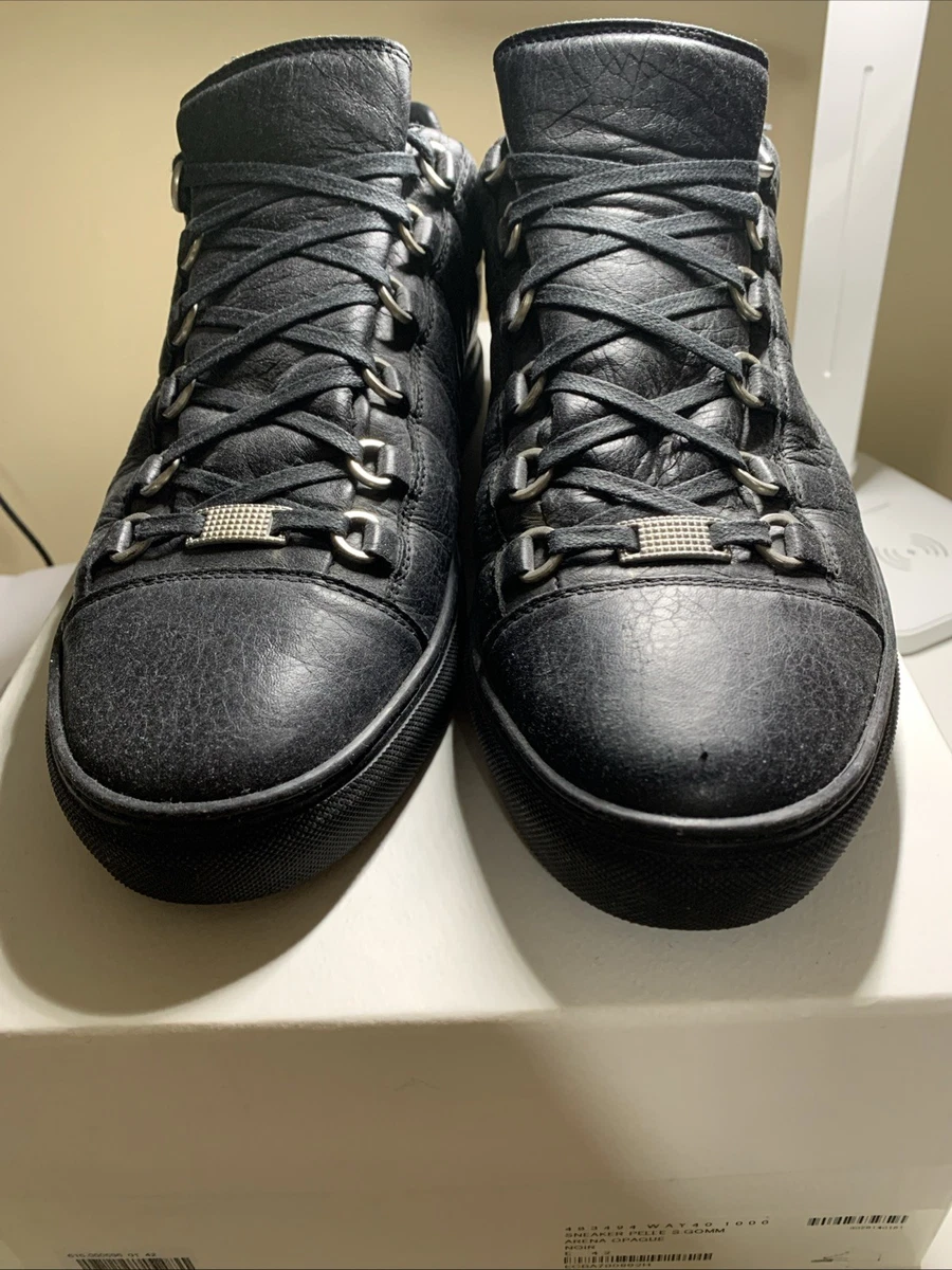 靴 balenciaga arena black Balenciaga Arena Casual Shoes for Men Black for sale | eBay