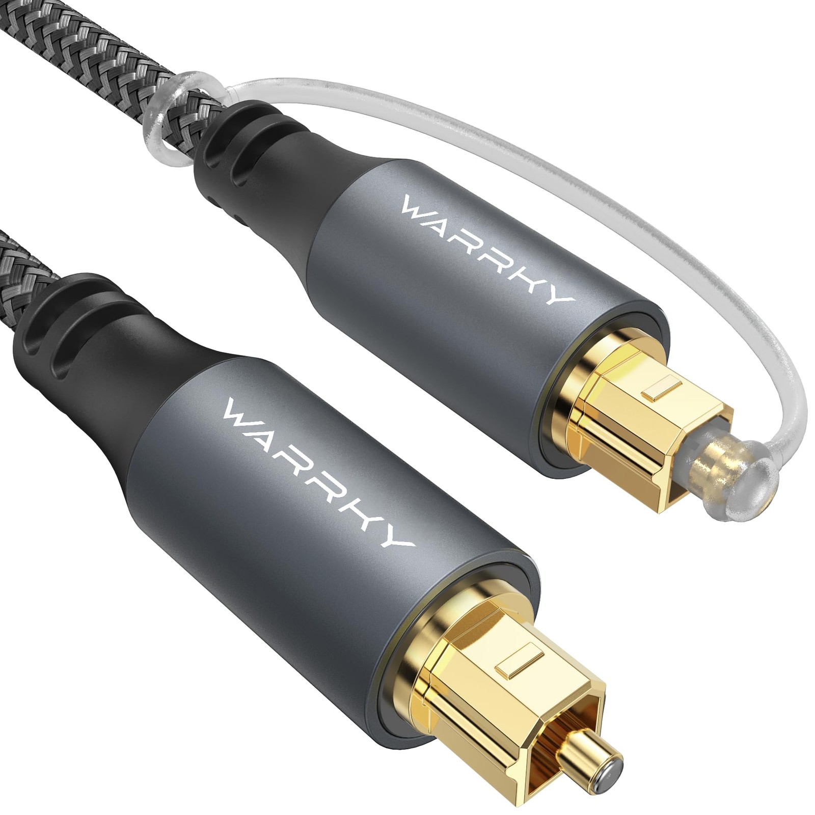 Optical Audio Cable, 6ft / 1.8m Optical Cable for Soundbar, TV, Stereo System...
