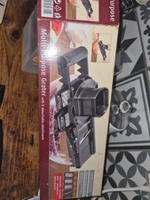 Multipurpose Grater with 5 Detachable Attachments – Pre-owned, Original Box