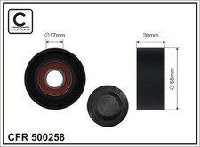 500258 Caffaro tensioner pulley, v-ribbed belt for Fiat Mercedes-Benz Nissan Opel R