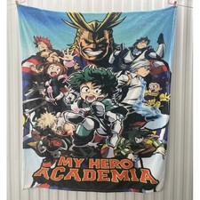 Anime My Hero Academia Group Friends Fleece Blanket For Fans