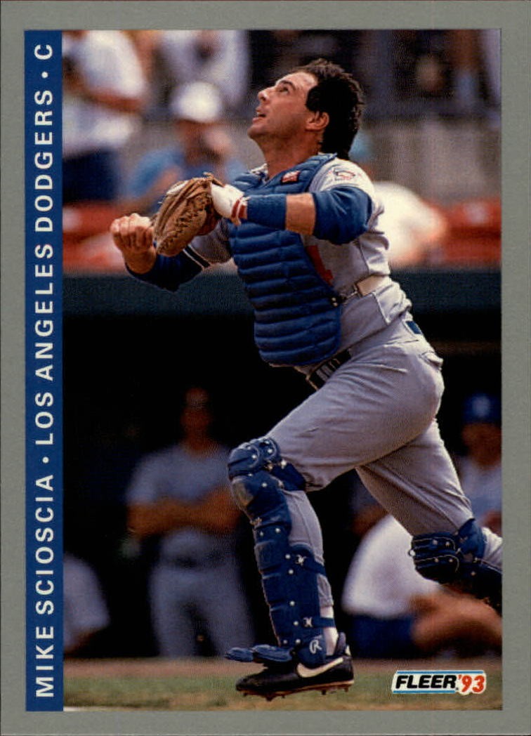 1993 Fleer #67 Mike Scioscia - BB