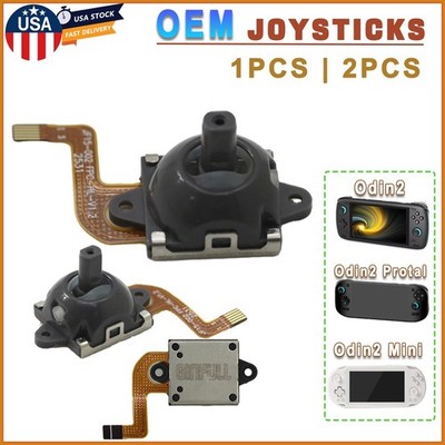 1x/2x OEM Joysticks 3D Analog Thumb Stick Replace For AYN Odin2 / Mini / Protal