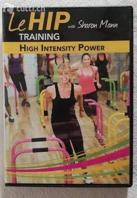 LE HIP TRAINING - Sharon Mann - High Intensity Power DVD NEW/SEALED