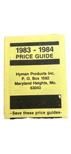 1983-1984 Price Guide Hyman Products Inc. Maryland Heights MO (1975-1984 Prices)