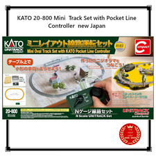 KATO 20-800 Mini Track Set with Pocket Line Controller new Japan
