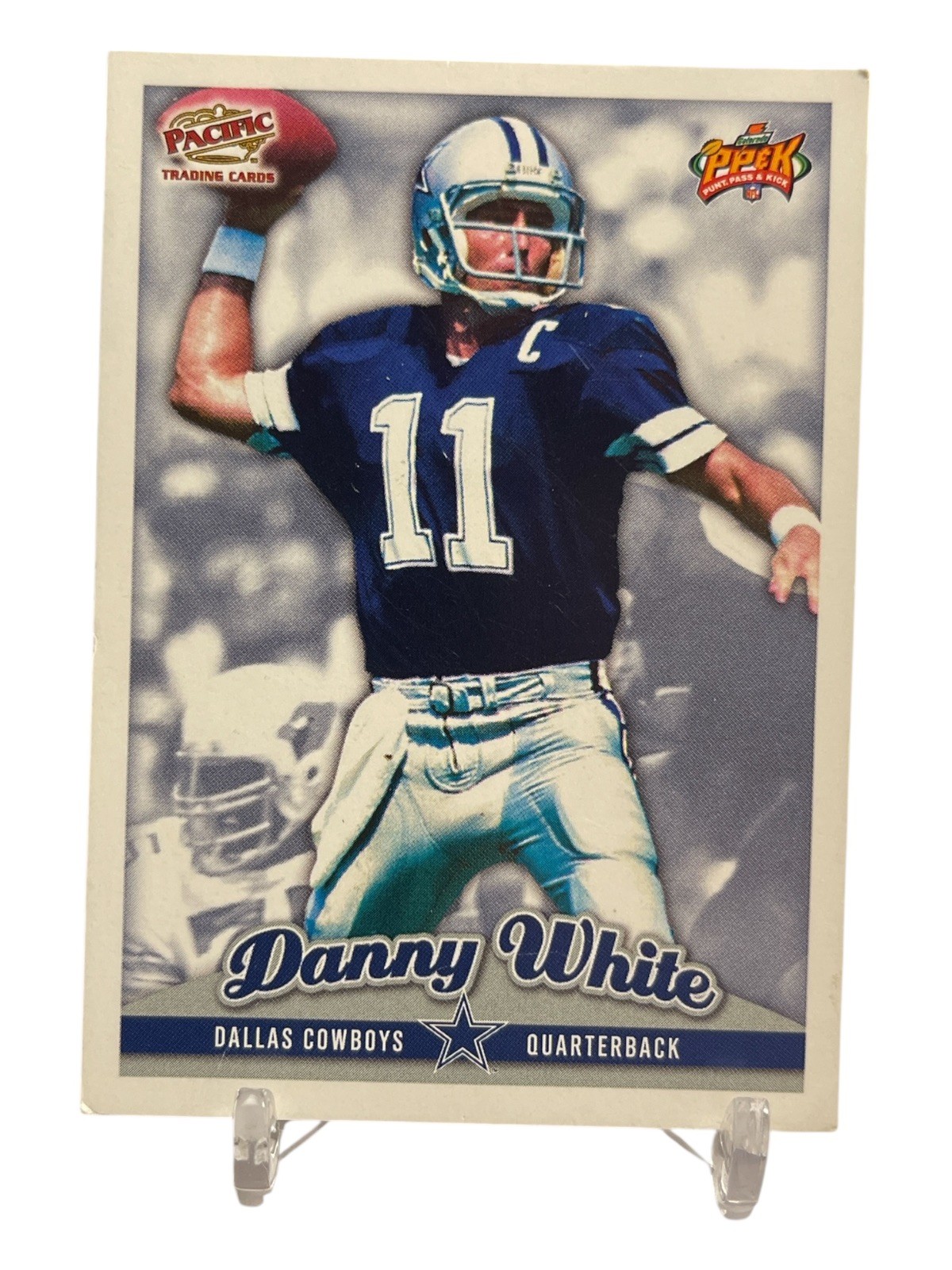 2002 NFL Properties Punt, Pass, and Kick #10 Danny White Dallas Cowboys