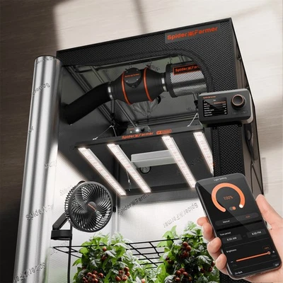 2026 New Spider Farmer G3000 LED+90x90CM Smart Grow Tent Kits Carbon Filter+GGS