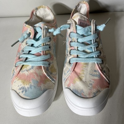 Jenn Ardor Super Comfy Womens Low Top Lace Up Canvas Sneakers Shoes Sz 9
