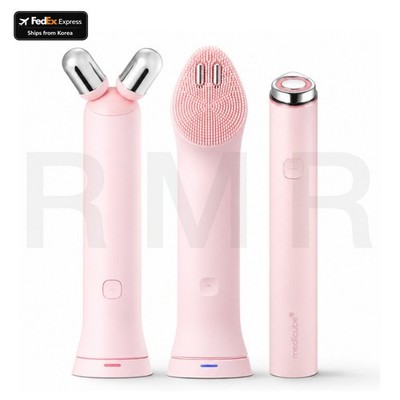 Medicube AGE-R Booster Pro Mini Plus Clinic 3-Piece Set Pink Facial Device