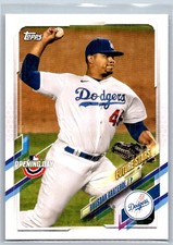 Brusdar Graterol 2021 Topps Opening Day Rookie #147 Los Angeles Dodgers