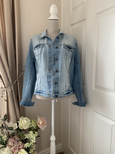 New Look Ladies Denim Jacket Size 18 With Pockets
