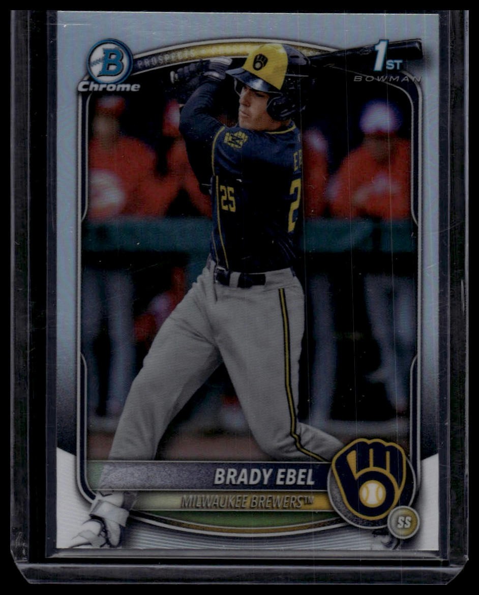 2025 Bowman Draft #BDC-194 Brady Ebel Chrome Refractor