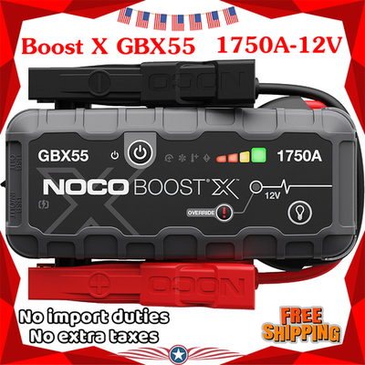 NOCO Boost X GBX55 1750A Jump Starter 12V Lithium Booster Gas
