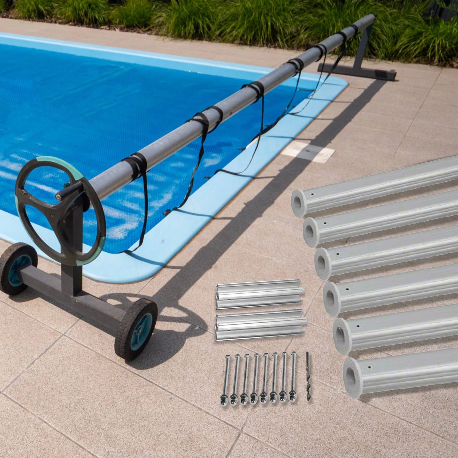 HydroTools Solar Cover Reel Tube Kit - Thumbnail 4