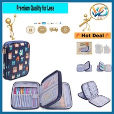 Owl Crochet Hooks Case Aluminum Storage Bag for Knitting Accessories