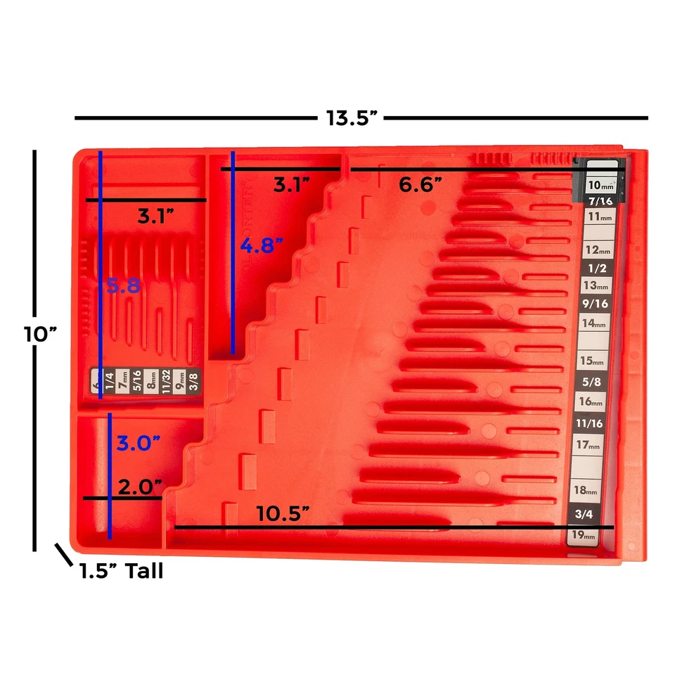 Organizador de chaves - Vermelho - Imagem 3 de 4