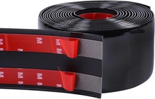 16ft Automotive Trim Molding 250mm Wide Car Side 2 50mm Wide Glossy Black