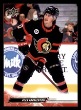 2022 Upper Deck Alex Formenton #127  Ottawa Senators