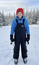 Gerry Youth 7-8 Black Ski Snowboarding Suspenders Snow Pants