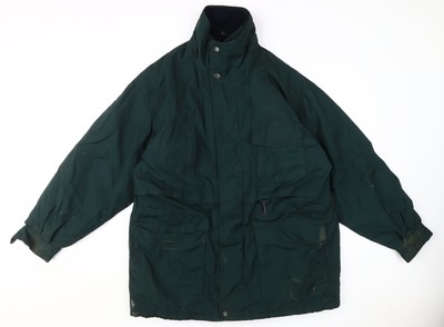 St. John's Bay Parka Jacke Herren Grün Large