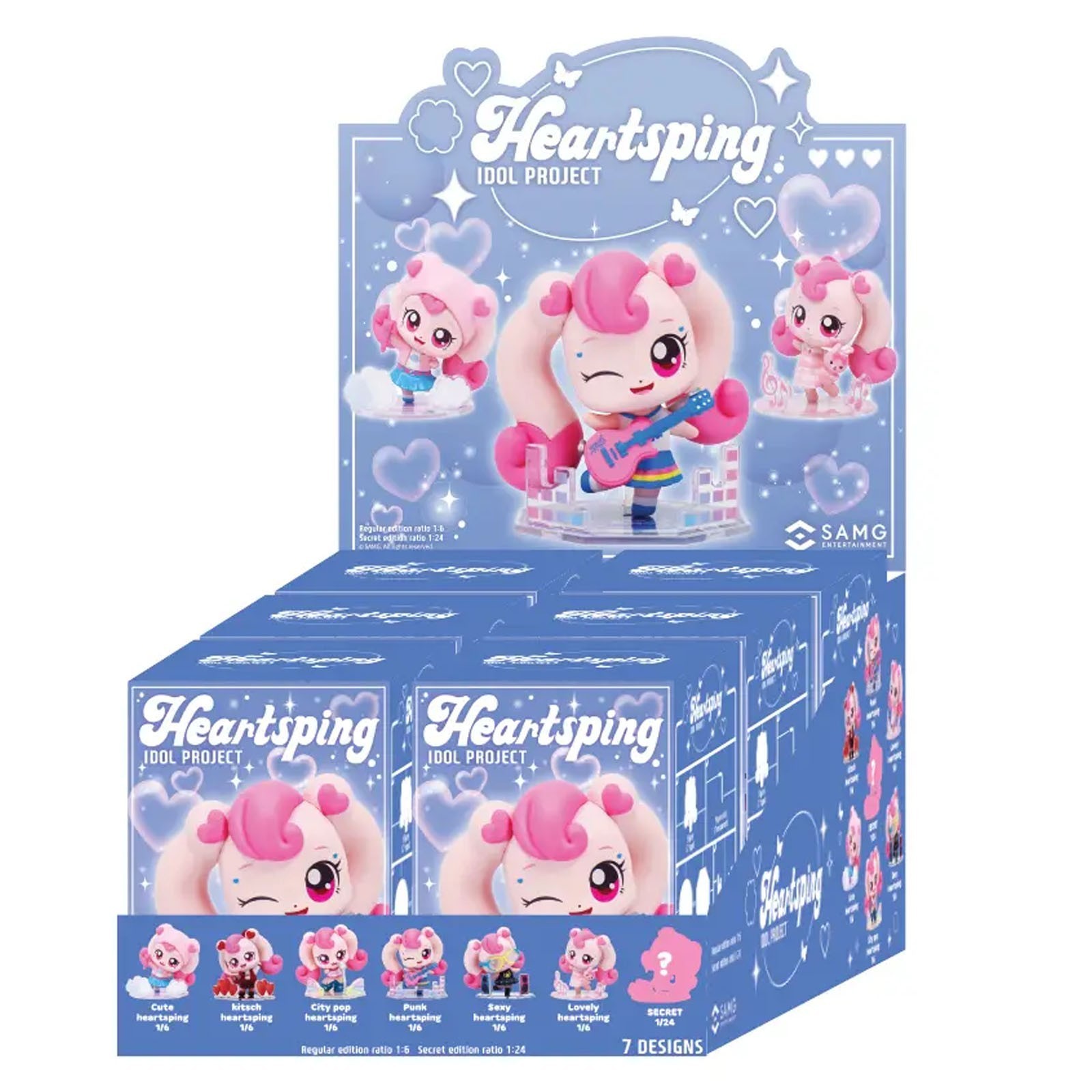 [US Tariffs Include]Catch Teenieping Heartsping Idol Project Figure Full Box